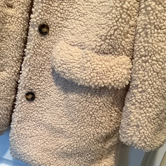 J. Crew Cream Sherpa Jacket - Picture 3 of 5